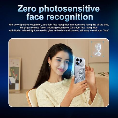 GT10 Pro Unlocked Phones 5G Cell Phone Android 13.0 Cell Phone,6GB+256GB,6800mAh,Dual SIM Phone (Silver) in Saudi Arabia