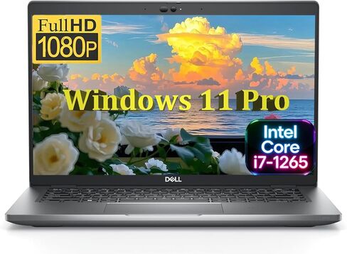 لاب توب ديل لاتيتيود 5430 للأعمال، شاشة 14 بوصة فل اتش دي (1920x1080)، كور i7-1265U، حتى 4.8 جيجا هرتز، 16 جيجا رام، 512 جيجا اس اس دي، ويندوز 11 برو، أسود (متجدد) in Kuwait