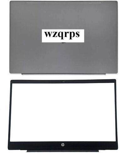 غطاء خلفي بديل جديد للكمبيوتر المحمول LCD مع مفصلات وإطار أمامي لسلسلة HP Pavilion 15 CS 15-CS 15-CW 15T-CS 15Z-CW L23879-001 رمادي in Kuwait