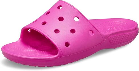 Crocs Unisex Classic Slide Sandals, White, 7 Men/9 Women in Saudi Arabia