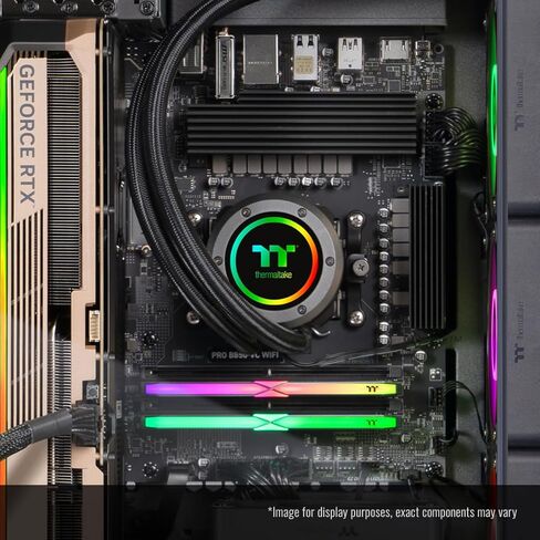Thermaltake LCGS Reactor 9770TF Gaming Desktop (AMD Ryzen™ 7 9700X, ToughRam 32GB DDR5 6000MT/s RGB Memory, NVIDIA® GeForce RTX™ 5070 Ti, 2TB NVMe M.2, WiFi, Windows 11) T6FD-B850-57T-LCS in Saudi Arabia