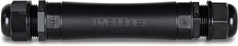 موسع TRENDnet Industrial Gigabit PoE+ المقاوم للماء، TI-OE110، تمديد اتصال PoE+ حتى 100 متر إضافي (328 قدمًا)، يدعم PoE (15.4 وات) وPoE+ (30 وات)، غلاف مصنف IP67، متوافق مع NDAA TAA in Saudi Arabia