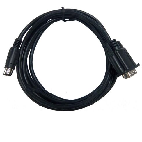 RS232 for Touch Panel GT11 GT15 GS Touch Panel FX Series PLC Communication Cable Round Plug 8 Meters in Saudi Arabia