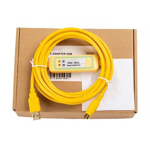 كابل برمجة USB-XC لـ XC XD XE PLC، كابل برمجة عالمي للاتصالات وتنزيل البيانات، ناقل حركة ثابت عالي السرعة، موديل ثابت FT232RL، رقاقة صفراء 3 أمتار in Saudi Arabia