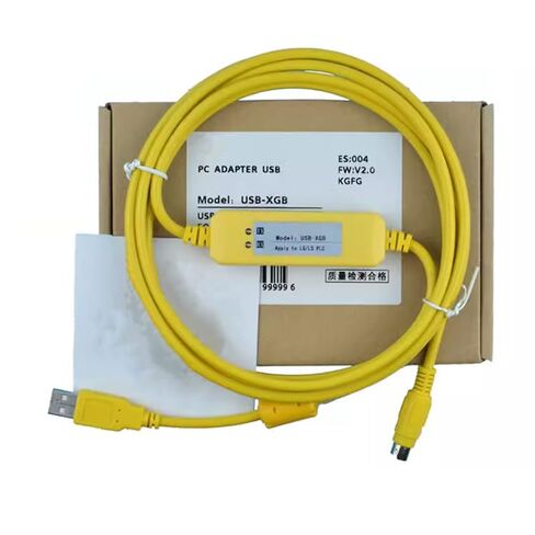 USB-XGB لسلسلة XBC XBM كابل تنزيل الاتصالات PLC كابل برجمة نقل مستقر اقتصادي أصفر 3 متر in Saudi Arabia