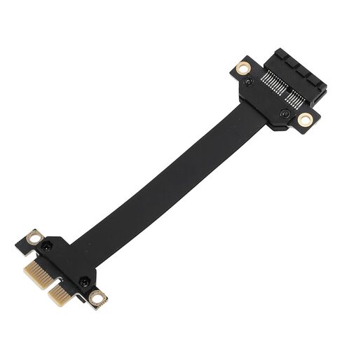 Yunir PCIe 3.0 x1 إلى x1 كابل تمديد، 8 جيجابت في الثانية عالي السرعة PCI Express 1x موسع شريط بطاقة Riser، كابل تمديد PCIe لبطاقات بيانات شبكة الصوت (20 سم) in Kuwait