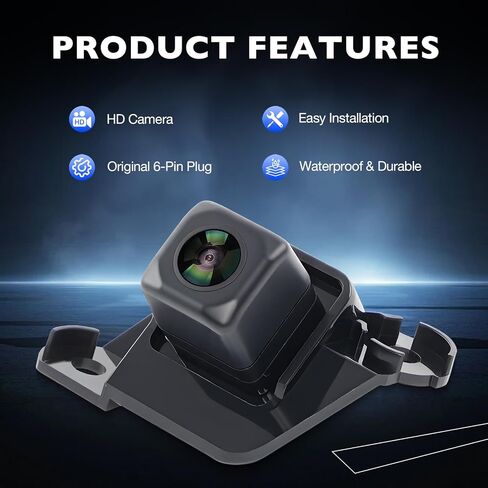 Rear View Backup Camera Compatible with Toyota Tacoma Base/PreRunner/TRD 2014 2015, Replace # 86790-04021 86790-04020, Park Assist Reverse Camera, Plug & Play in Saudi Arabia