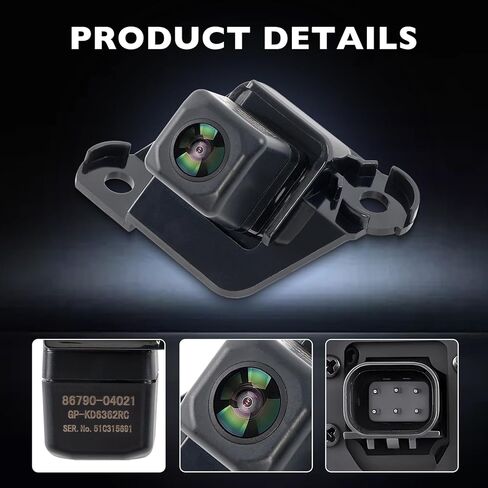 Rear View Backup Camera Compatible with Toyota Tacoma Base/PreRunner/TRD 2014 2015, Replace # 86790-04021 86790-04020, Park Assist Reverse Camera, Plug & Play in Saudi Arabia