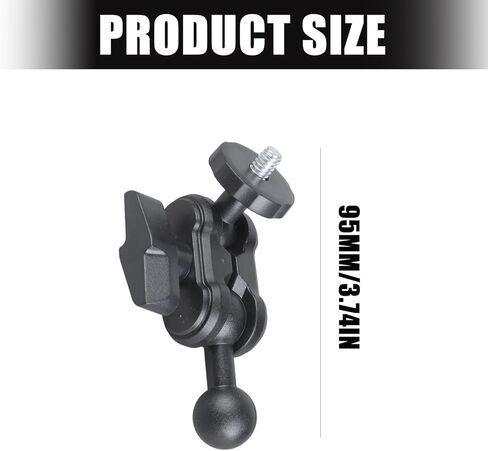 العالمي 17 مللي متر المجال رئيس رابط 1/4 القدم المسمار الموضوع ل منصب الكاميرا حامل قوس السيارة شامل بدوره البوليسترين in Kuwait