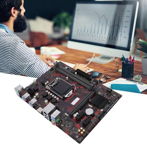 اللوحة الأم Vikye B365M Gaming M ATX، M.2، SATA 3.0 6 جيجابت / ثانية، USB 3.0، VGA/DVI، ذاكرة DDR4 لـ LGA1151 مناسبة لـ Core I3 I5 I7 I9 in Kuwait