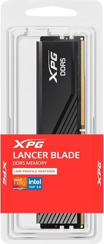 وحدة ذاكرة XPG Lancer Blade PC5-44800 16 جيجابايت DIMM DDR5 (5600 ميجاهرتز) (أسود) in Saudi Arabia