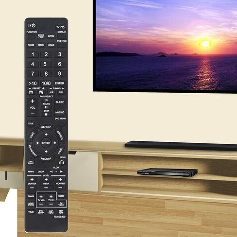 جهاز تحكم عن بعد بديل RM-SS300 متوافق مع نظام Sony AV المدمج DAV-S300 HCD-S300 14883811 DAVS300 HCDS300 in Kuwait