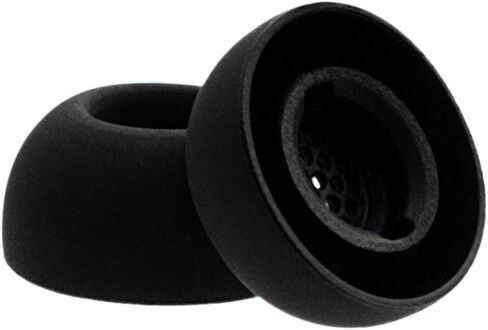 Klowcok Replacement Ear Tips for JBL Tour Pro 3 / Tour Pro 2 Wireless Earbuds, Soft Silicone Eartips 3 Pairs (S/M/L) (Black) in Saudi Arabia