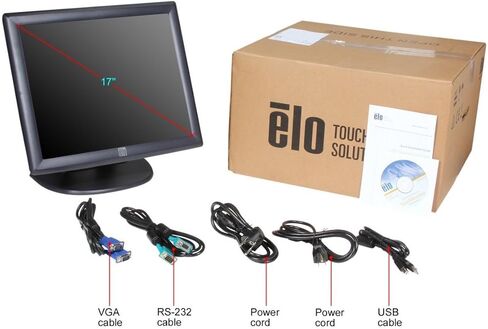 Elo E603162 1715L AccuTouch 17'' LCD Monitor, Gray in Saudi Arabia