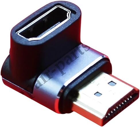 محول DP متوافق مع HDMI 90 DeGrrie الزاوية اليمنى MiniDP ذكر إلى أنثى محول 8K 60HZ C0innector موسع صغير متوافق مع HDMI جديد 2026 عالي لمكونات إلكترونية موثوقة in Kuwait