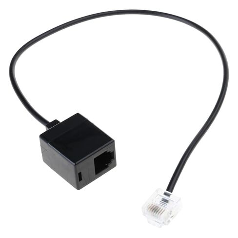 RJ45 to RJ11 Cable Adapter Convert Networking Connection to Telephone RJ11 Female to RJ45 Male Adapter Networking Cable to Phone Connectors in Saudi Arabia