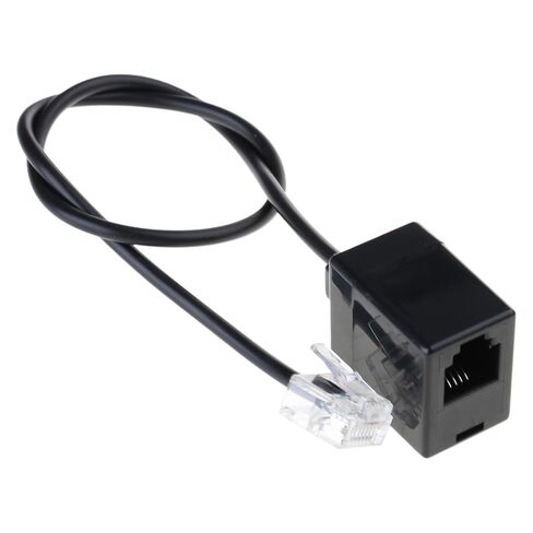 RJ45 to RJ11 Cable Adapter Convert Networking Connection to Telephone RJ11 Female to RJ45 Male Adapter Networking Cable to Phone Connectors in Saudi Arabia