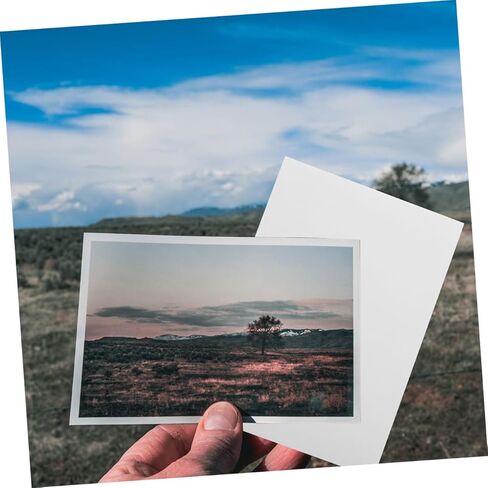 100 ورقة من ورق الصور عالي اللمعان للطباعة لمشاريع التصوير الفوتوغرافي DIY بألوان زاهية ولمسة نهائية ناعمة للحصول على نتائج احترافية in Kuwait