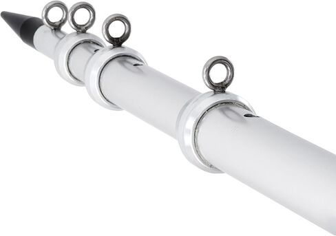 Tigress XD Telescoping Aluminum 12’ Center Outrigger, Ideal for Sport Fishing Boats up to 40 feet, Features Tigress XD 316 L Stainless Steel for Durability in Saudi Arabia