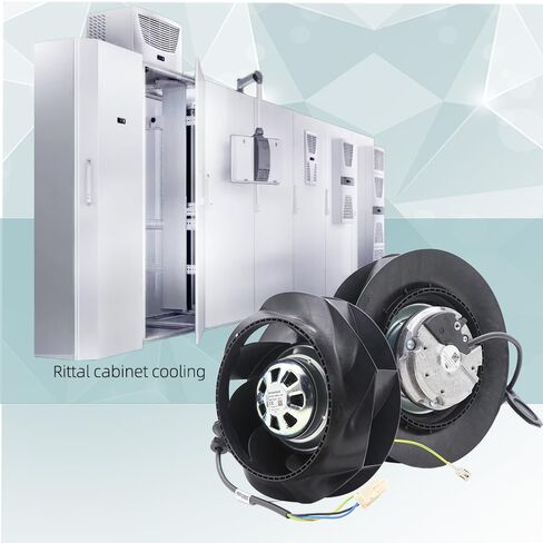 Ebm Papst R3G190-RC03-06 190 مم 60 وات EC مروحة طرد مركزي 2810 دورة في الدقيقة 220-240VAC متوافقة مع الرادياتير والثلاجة ومبردات ناقل الحركة وسطح المكتب وبطاقات الرسومات ووحدة التحكم في الألعاب in Kuwait
