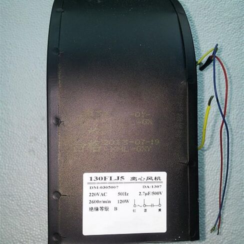 130FLJ5 DM:0305007 3-Wire AC220V 120W تردد الطاقة مروحة الطرد المركزي منفاخ قوس قابل للنفخ in Kuwait