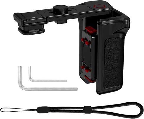 مجموعة مقبض التصوير الفوتوغرافي للشارع من Xplorer لـ Insta360 Ace Pro/Pro 2، مجموعة مقابض مغناطيسية سريعة التحرير مع قفص واقي، حامل مريح (حزمة المقبض) in Saudi Arabia