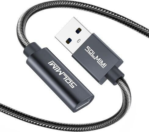محول ذكر بسرعة نقل عالية 5 جيجابت في الثانية، غطاء شاحن محول USB A إلى USB C لهاتف iPhone 15 16 17 Samsung S23، USB C Headphone U Disk PC (100 سم) in Saudi Arabia