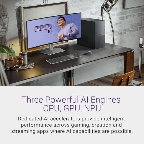 Dell Tower Plus EBT2250 Desktop Computer - Series 2 Intel Core Ultra 9 285 24-Core CPU up to 5.6 GHz, 64GB DDR5 RAM, 16TB (2 x 8TB) SSD, GeForce RTX 4060 Ti 8GB GDDR6, Windows 11 Pro, Graphite in Saudi Arabia