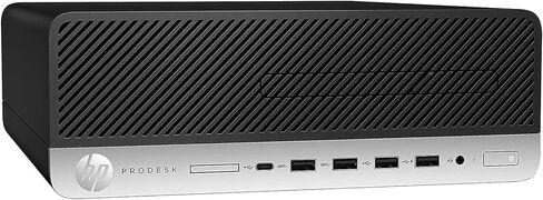 كمبيوتر مكتبي HP ProDesk 400 G5 صغير الحجم، Core i5-8500 3.00 جيجا هرتز-4.10 جيجا هرتز، 8 جيجا DDR4، 256 جيجا SSD، لوحة مفاتيح وماوس، USB WiFi+BT، بدون DVD، Windows 11 Pro (متجدد) in Saudi Arabia