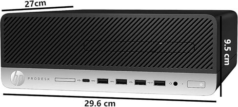 كمبيوتر مكتبي HP ProDesk 400 G5 صغير الحجم، Core i5-8500 3.00 جيجا هرتز-4.10 جيجا هرتز، 8 جيجا DDR4، 256 جيجا SSD، لوحة مفاتيح وماوس، USB WiFi+BT، بدون DVD، Windows 11 Pro (متجدد) in Saudi Arabia