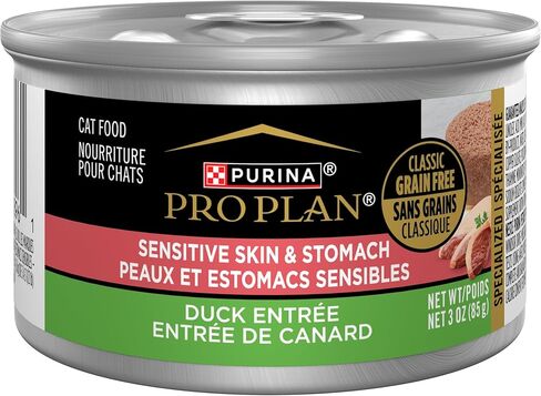Purina Pro Plan Sensitive Skin and Stomach Cat Food, Lamb and Rice Formula - 3.5 lb. Bag in Kuwait