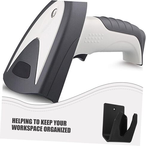 HOMSFOU 2pcs Barcode Scanner Holder Wall-Mounted Stand for Office Scanning Bar-Code Barcode Scanner Mount in Saudi Arabia