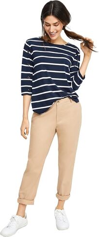 ellos Women's Plus Size Modern Stretch Chino Pants in Saudi Arabia