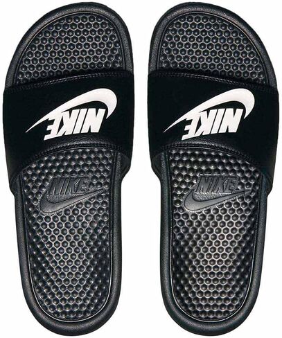 Nike Men's Benassi Just Do It Slide Sandal (Core Black - Cloud Black - Jet Black, numeric_11) in Saudi Arabia