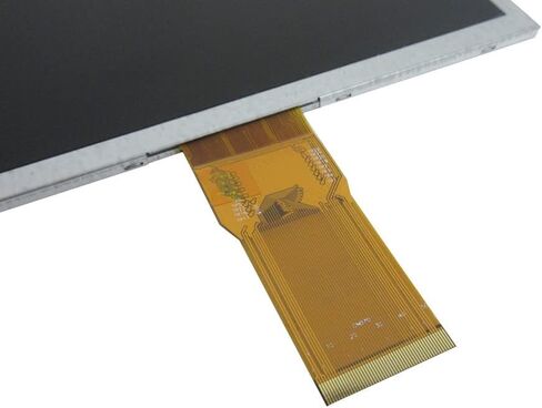 شاشة عرض LCD محمولة مقاس 7 بوصة 1024 × 600 مع لوحة تشغيل Mini-HDMI - شاشة ثانوية للكمبيوتر الشخصي وRaspberry/Orange Pi ووحدات تحكم الألعاب والمجاهر والمزيد in Kuwait