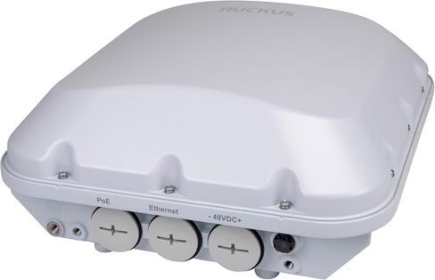 نقطة وصول Ruckus T670 للواي فاي الخارجي 6E (901-T670-US01) ثلاثية النطاق 5 جيجابت في الثانية IP67 5GbE MultiGig + منافذ 2.5/1GbE PoE+ شبكة عالية الكثافة الحرم الجامعي ACE ضمان 3 سنوات (الأجهزة فقط) in Saudi Arabia