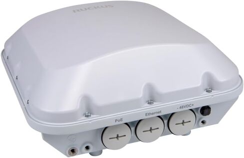 نقطة وصول Ruckus T670 للواي فاي الخارجي 6E (901-T670-US01) ثلاثية النطاق 5 جيجابت في الثانية IP67 5GbE MultiGig + منافذ 2.5/1GbE PoE+ شبكة عالية الكثافة الحرم الجامعي ACE ضمان 3 سنوات (الأجهزة فقط) in Saudi Arabia