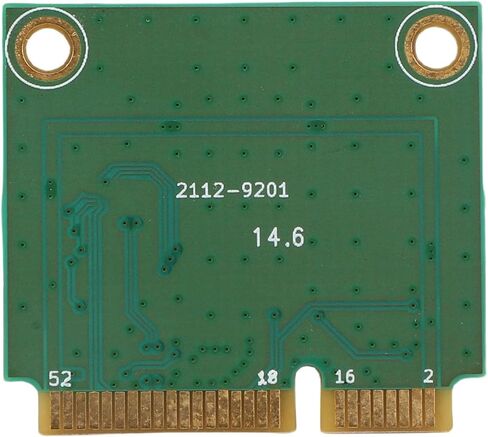 بطاقة Yoidesu WiFi 6E اللاسلكية، بطاقة WiFi PCIE صغيرة، 6 جيجا هرتز 5 جيجا هرتز 2.4 جيجا هرتز ثلاثي الموجات، بلوتوث 5.3، 6 جيجا، هوائيات OFDMA MU MIMO، دعم Wins 11 10 PC in Saudi Arabia