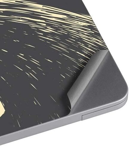 غلاف كمبيوتر محمول من Skinit متوافق مع جهاز MacBook Air 13.6in M2 (2022) - مرخص رسميًا من Disney The Nightmare Before Christmas Jack and Sally من المفترض أن يتم تصميمهما in Kuwait