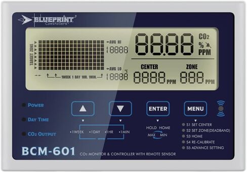 CO2 Monitor w/ 15' Sensor Cable, BCM-601 in Saudi Arabia