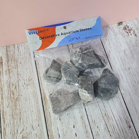 أحجار حوض السمك المزخرفة من KYELERFUN، أحجار غير كريمة للاستخدام في الحديقة أو الزينة - صيانة منخفضة ومتينة in Kuwait