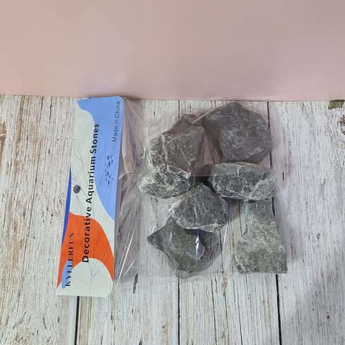 أحجار حوض السمك المزخرفة من KYELERFUN، أحجار غير كريمة للاستخدام في الحديقة أو الزينة - صيانة منخفضة ومتينة in Kuwait