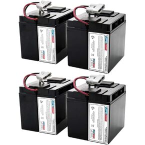 UPSBatteryCenter SUA5000RMT5U APC Smart UPS 5000 رف جبل 5U SUA5000RMT5U استبدال مجموعة البطارية المتوافقة in Kuwait