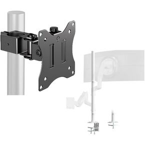 PUTORSEN Universal VESA Pole Mount for 17"- 32" Screens,Fits 1.38-Inch Diameter Pole and Steel Extra Tall 32 Inch 2-Section Monitor Stand Pole - with Mounting Base in Kuwait