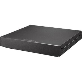 I-O Data HDPZ-UT2K External Hard Drive for Recording, 2 TB, Silent, Compact, Quiet Eco Recording, 4K Recording, USB Bus Power Compatible, Made in Japan in Saudi Arabia
