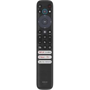 استبدال جهاز التحكم عن بعد RC813 TCL - سهولة الإعداد، الأشعة تحت الحمراء + بلوتوث، مفاتيح الاختصار - استبدال جهاز التحكم عن بعد العالمي لتلفزيون TCL لتلفزيون Google وAndroid (سلسلة QM8، QM7، S5، S4، S3، Q7، Q6، Q5) in Kuwait
