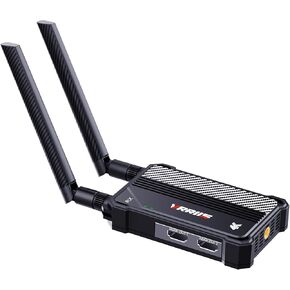 Wireless HDMI Transmitter and Receiver,1150ft Los Range,4K UHD Wireless Video Transmission System with 0.1S Latency, for Streaming from DSLR/PC/Laptop to TV/Monitor (WL095P RX Only) in Kuwait