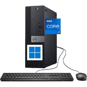 Dell Optiplex 7050 SFF Small Form Factor Desktop PC Win11 Pro, Quad Core i7-6th 3.4GHz to 4.0GHz, 16GB RAM, 512GB SSD, Keyboard, 4K Support (Renewed) in Kuwait