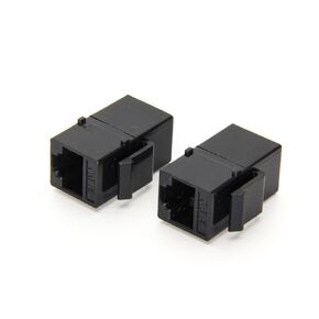 CAT5e UTP Ethernet Coupler, Keystone Jack Female-to-Female Inline Connector for UTP CAT5e Network Cable – Black (Pack of 25) in Kuwait