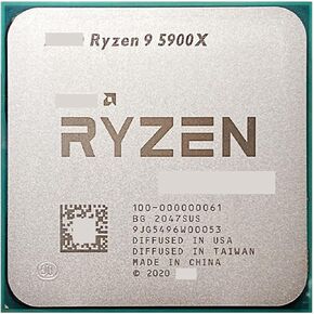 معالج وحدة المعالجة المركزية R 9 5900X R9 3.7 جيجا هرتز اثني عشر نواة 24 خيط 7NM L3=64M 100-000000061 مقبس AM4 in Kuwait